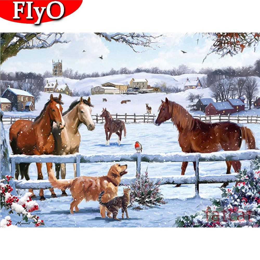 Алмазная мозаика корабль