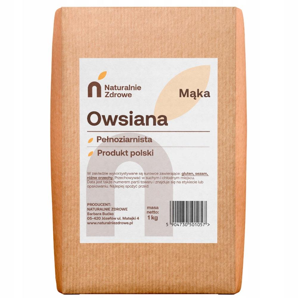 Oat Flour - whole grain, 1 kg