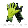 Football Goalkeeper Gloves Strong Grip for Soccer Goalie Goalkeeper Gloves with Size 6/7/8/9/10 Football Gloves for Adult Goal