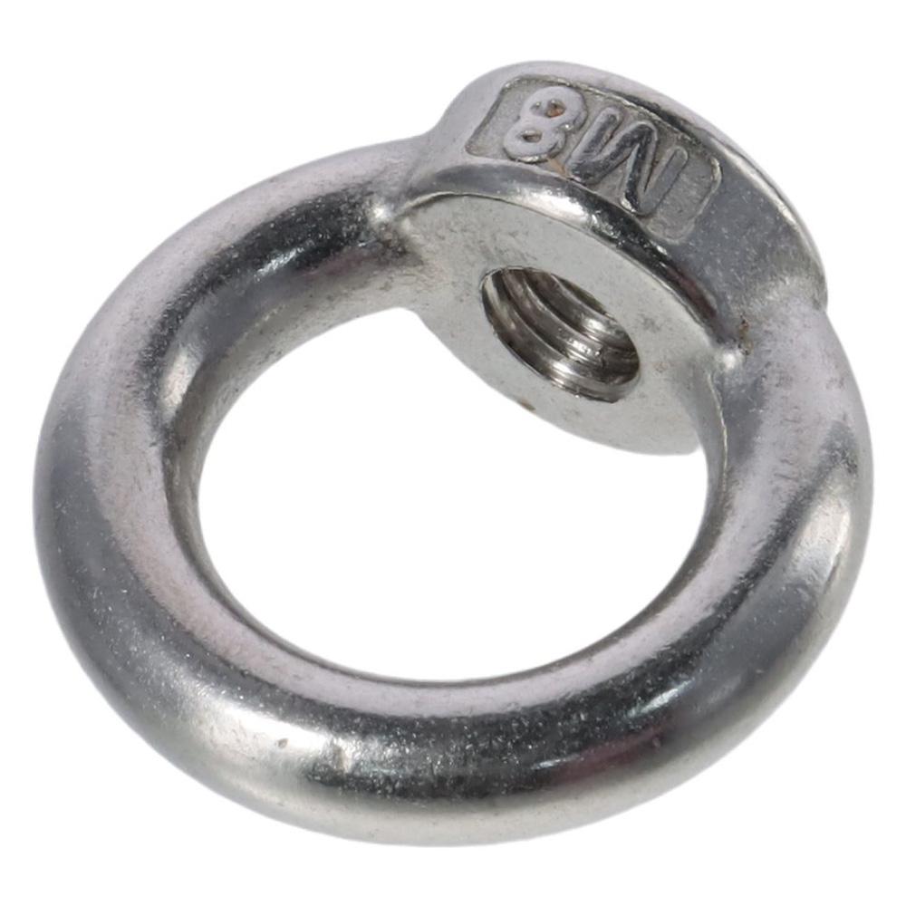 1/10 шт. кольцевая подъемная рым-гайка М8(5/16") Рым-болт Кольцо Резьбовая гайка Крепеж Подъемные принадлежности