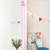 Animal Baby Growth Chart Decal Self-Adhesive Children Bedroom Play Room Nursery Boys Girls Height Measurement Ruler Wall Sticker
