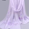Fashion Women Chiffon Scarf Polyester Print Autumn Summer Pattern Silk Scarves Shawl