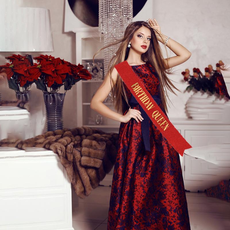 10, 18, 20, 30, 40, пояс на день рождения, атласная лента королевы для девочек и женщин, украшения для вечеринки в честь Дня Рождения, поставки