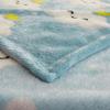Soft Blanket for Beds Thin Coral Fleece Plaids for Sofa Single/Queen/King Blanket for Travel Reactive Printed Blanket Plaids