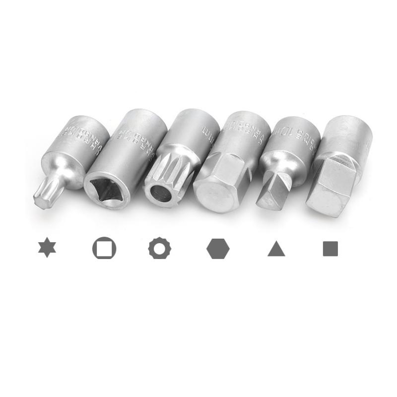 23 шт. 3/8-дюймовый инструмент для снятия масляной пробки, набор для снятия гаечного ключа для слива масла, инструмент для ремонта автомобиля