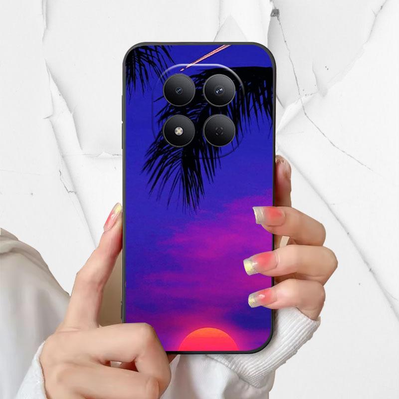Чехол для телефона Xiaomi Poco M8 Pro Стильные защитные чехлы для камеры для Redmi Note 15 Pro Plus Pro+ 5G Coque Мягкий ТПУ Funda
