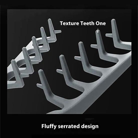 2 шт. Расческа для придания объема и текстуры волосам, с широкими зубьями, для укладки пушистых волос, инструмент для придания объема корням, женский, мужской, для пробора челки, аксессуар для ухода