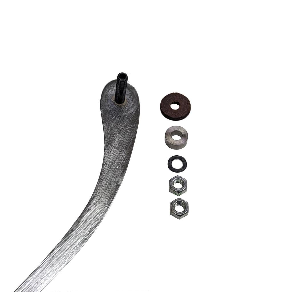 Mosrite Vibramute Специальный рычаг Хромированный Медный сплав с волновой шайбой (стандарт)