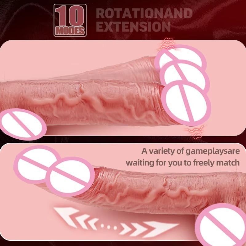Ultra Realistic Dildo Vibrator Flesh Lifelike Dildo Realistic Skin Texture Thick Liquid Silicone with Powerful Suction Cup Begin