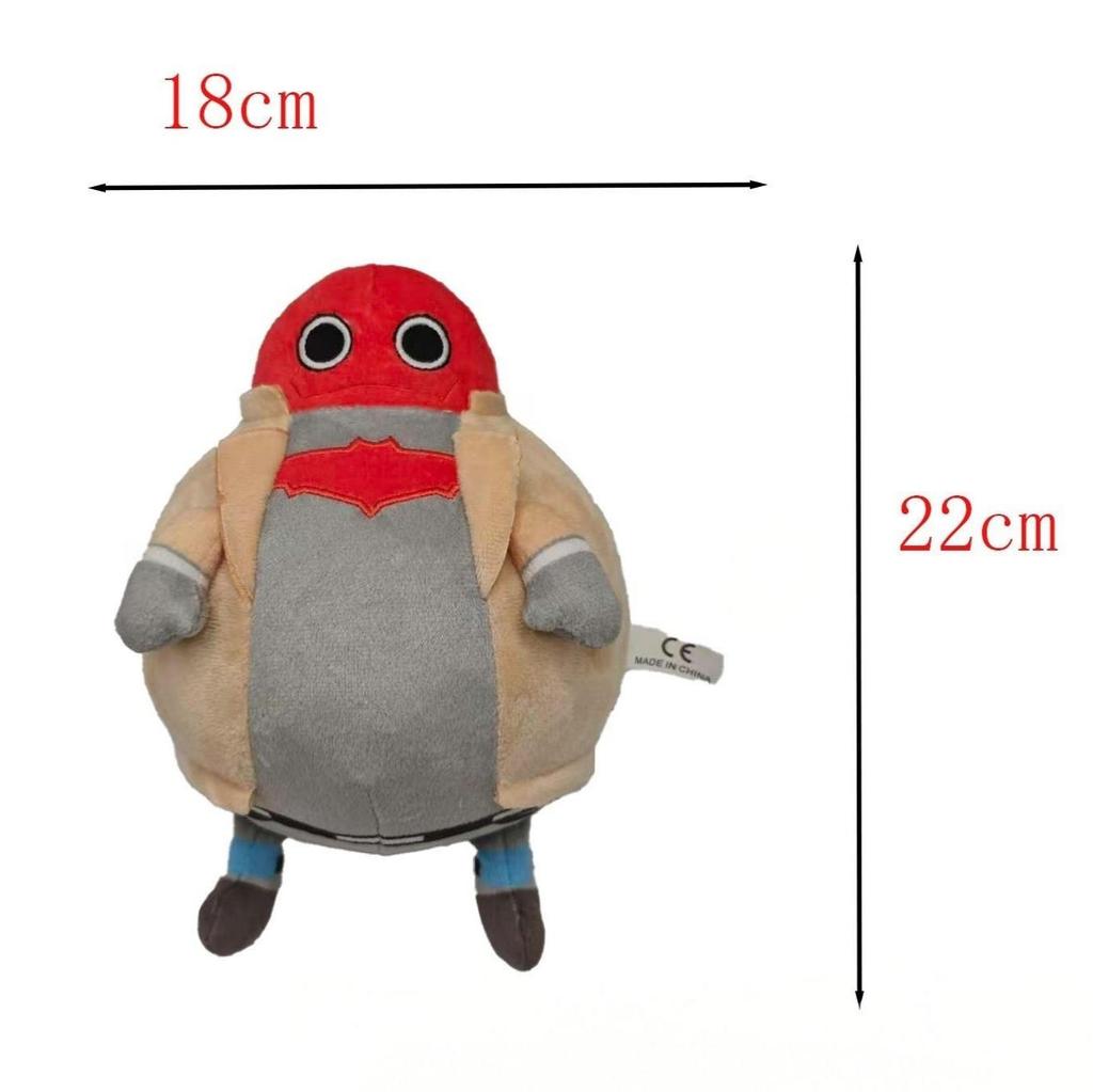 New Style Cartoon Fat Jason Todd Anime Plush Doll Cute Collectible Soft Animal Toy Peluche Gift for Birthday Toys