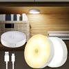 3 Sets of Motion Sensor Indoor Lights 8 LEDs USB Rechargeable Optional Night Light Cordless Magnetic Sticker Night Light