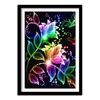 Color Flowers,5d Diamond Painting Full Diamond Picture of Rhinestones Cross-stitch Christmas Gifts