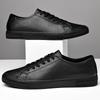 Высококачественная мужская повседневная обувь Роскошные кроссовки из натуральной кожи Обувь для отдыха и ходьбы Вулканизированная обувь Универсальная обувь для скейтборда Кроссовки