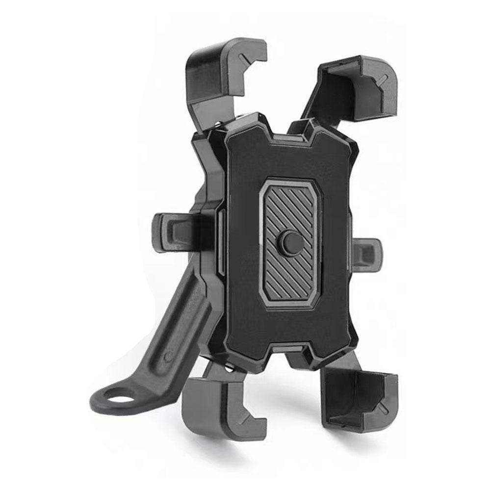 Универсальный держатель для телефона с вращением на 360 градусов для мотоцикла, горного велосипеда, электрического велосипеда, фиксированная рама для iPhone Sta G1L6