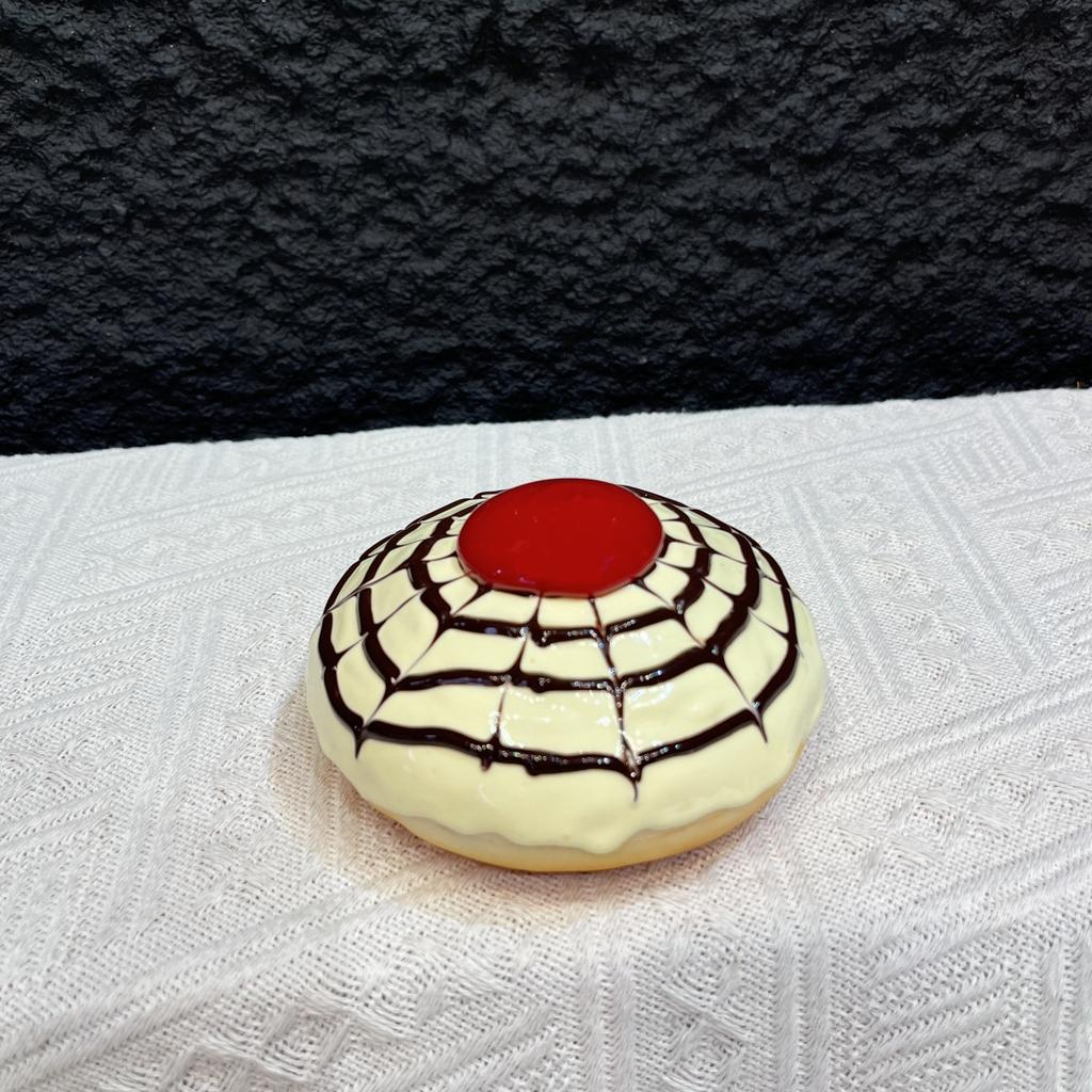 Гиперреалистичная модель глазированного пончика - Художественный муляж выпечки для домашнего декора, витрины пекарни, фуд-фотографии