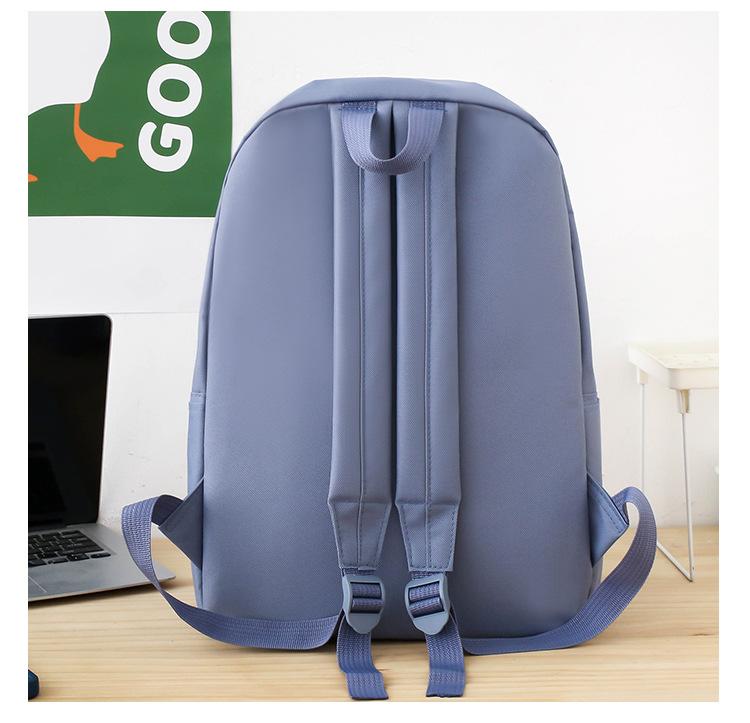 Студенческий школьный женский рюкзак большой емкости, многосекционный повседневный рюкзак