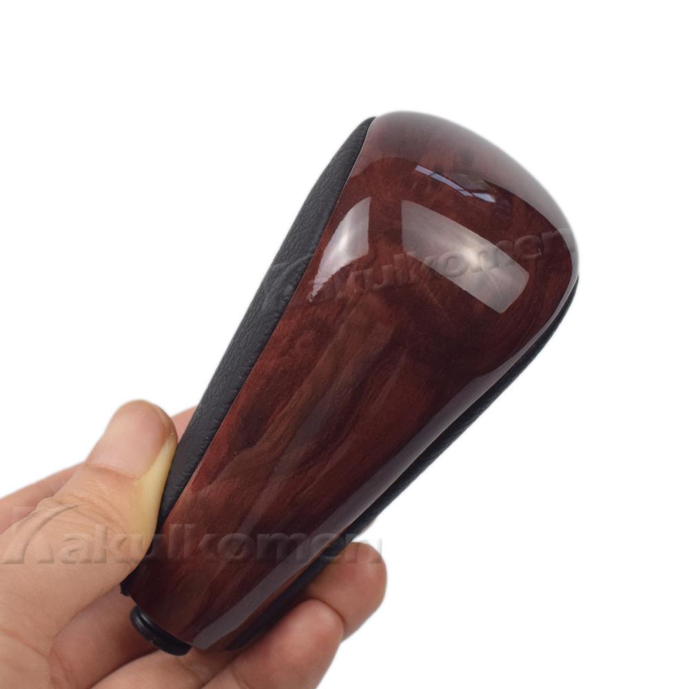 Car Automatic Gear Shift Knob Stick Lever Shifter HeadBall For Toyota Prado 120 2003 2004 2005 2006 2007 2008 2009 With Holes