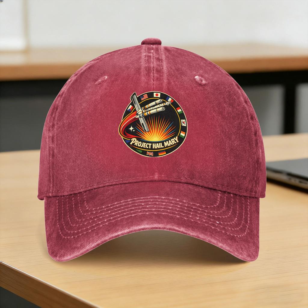 Project Hail Mary Movie Logo Casual Baseball Cap Spring Trucker Hat High Quality Outdoor Sports Hip Hop Hats Women Baseball Caps