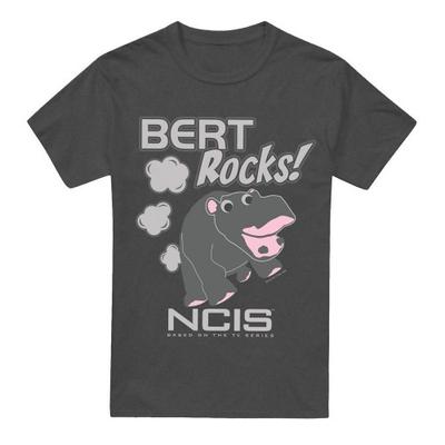 Унисекс Взрослая футболка NCIS Bert Rocks