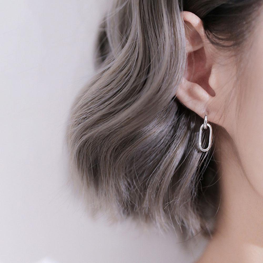 Трендовые Личность Геометрические Минималистичные Круг Женский Подарок Модная Бижутерия Висячие Серьги Серьги-пусеты