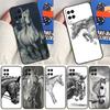 Чехол-скетч с лошадью для Oppo A16 A76 A96 A58 A78 A98 A5 A9 A91 A15 A17 A77 A52 A72 A74 A94 A54S A57S