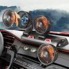 2025NEW Car decoration car fan General Motors big truck three head small electric fan car big wind electric fan