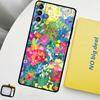 Красочная Цветочная Картина Искусство Чехол Для Samsung Galaxy S22 Ultra S23 FE S9 S10 Note 10 Plus Note 20 Ultra S20 S21 FE Чехол