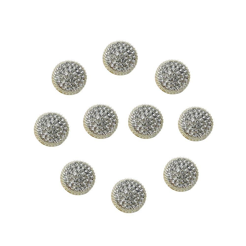 Fashion Clothing Decoration DIY Sewing Button Shirt Buttons Metal Rhinestone Buttons Needlework