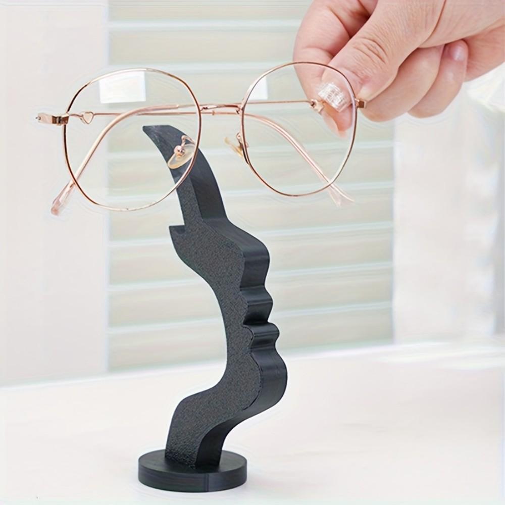 2pcs Abstract Face Design Eyeglass Holder Fashion Glasses Storage Rack for Home Office Glasses Organizer 1/2pcs Cup Holders 5