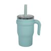 New Stainless Steel Cup With Handle Children'S Straw Cup High Value Vacuum Thermos Cup