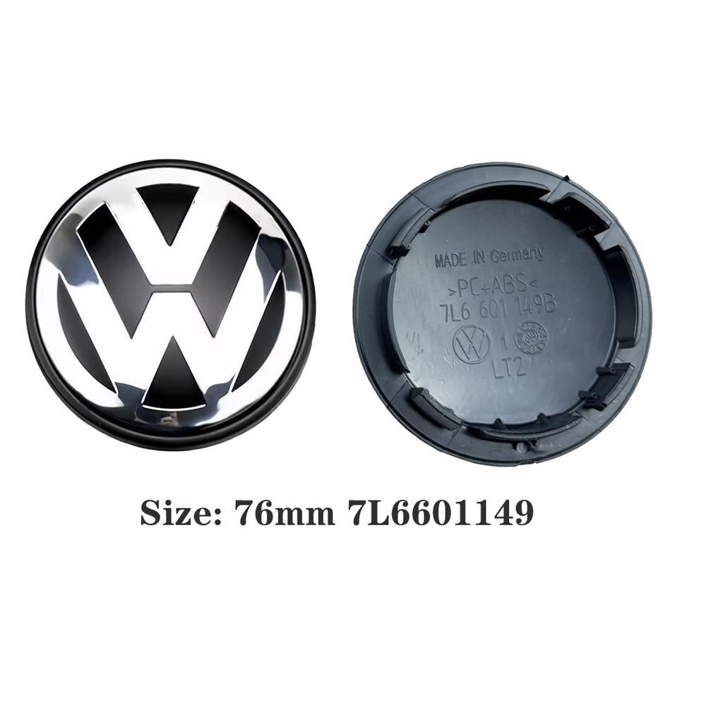 New 2026 4pcs 55mm 56mm 65mm 70mm 76mm Car Wheel Center Caps Hubcap Cover for VW Volkswagen Jetta MK5 Golf Passat styling 3B7601171 zs1