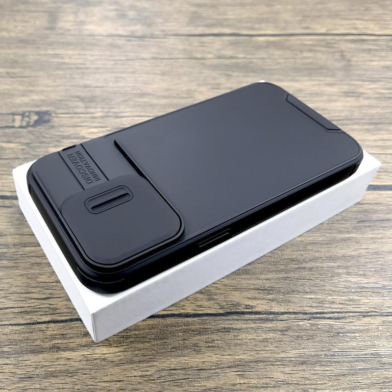 Роскошный чехол-слайдер с защитой камеры для 17 16 15 14 13 12 11 Pro Max Air 17Pro IPhone16 IPhone15 IPhone14 IPhone13 ProMax