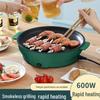 Электрическая антипригарная сковорода-гриль и многофункциональный BBQ-гриль с хот-потом