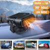 12V/24V 200W 4in1 Car Heater Fan Electric Cooling Heating 360° Auto Windshield Defroster Defogging Demister Car Anti-Fog Heater