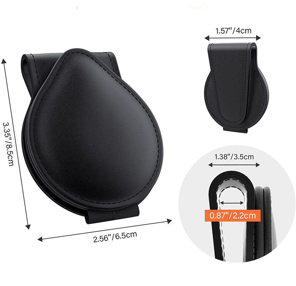 Portable Sunglasses Holder, Black