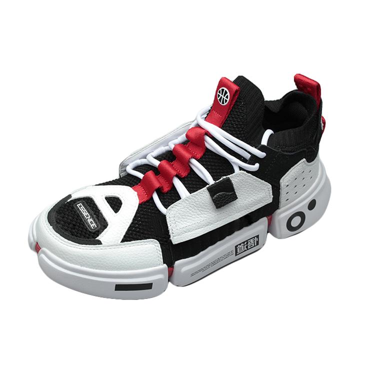 Li Ning Essence 2 Way Of Wade Легкие и дышащие Средние винтажные баскетбольные кроссовки Мужские Белые AGBN069-12