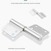 Aluminum Alloy Stainless Steel Folding Bathroom Door Hinge Accessories