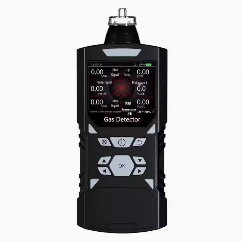 ZY-4X Portable Five-in-One Gas Detector with Oxygen and Ammonia Sensors