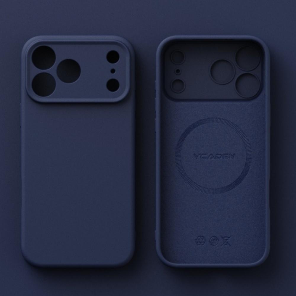 Original For Magsafe TPU Shockproof Case For iPhone 17 Pro Max Air 17 Pro Wireless Charging Liquid Silicone Camera Protect Case