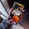 Basketball Basket Sports Phone Case For Samsung Galaxy S23 S24 S25 Edge S26 Ultra S22 + S21 Plus S20 FE Cover Silicone Print She