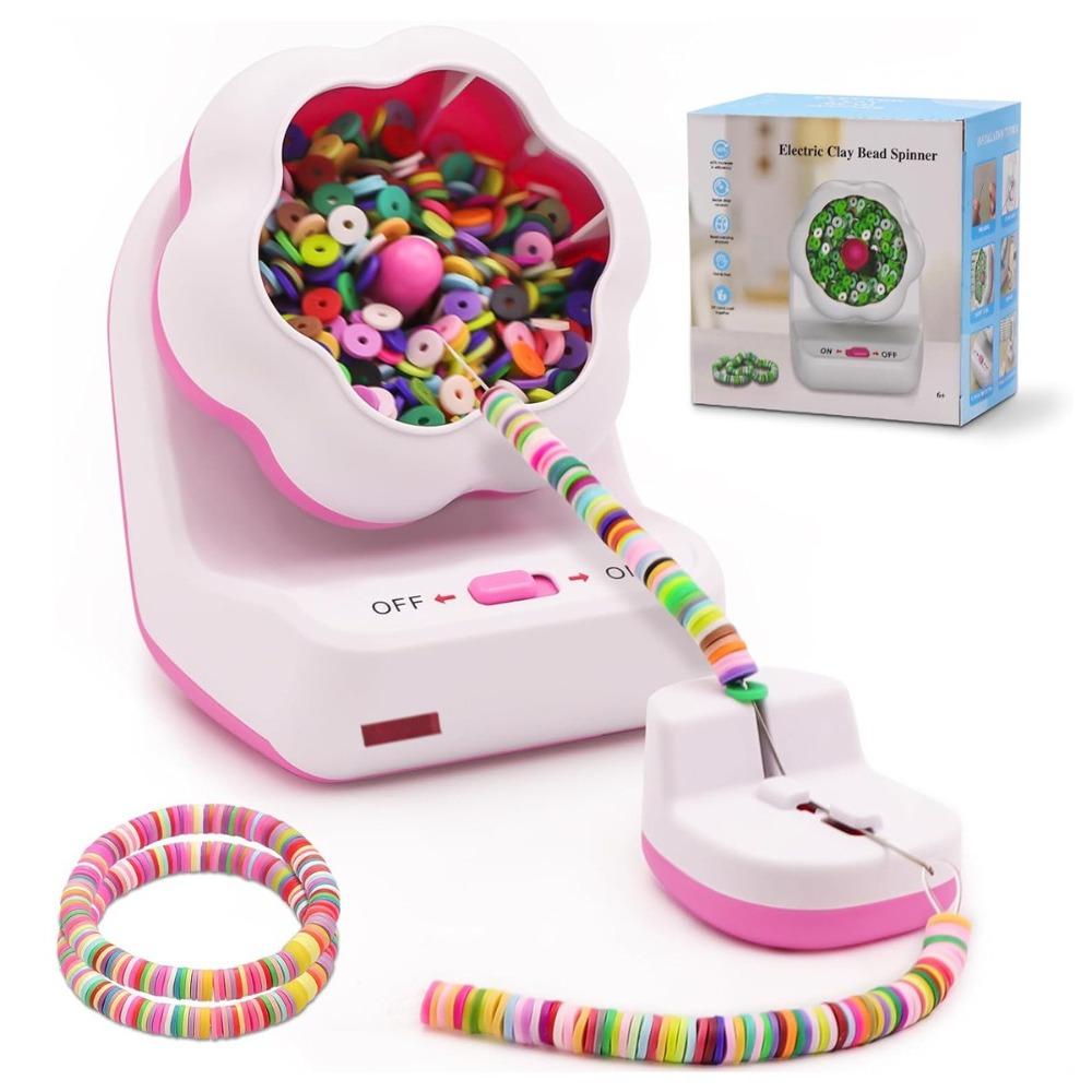 Cordless Clay Bead Spinner Rechargeable Bracelets Maker for Jewelry Making