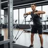 Black Pull Rope Bands Strength Training Rubber Tube Band Workout Exercise Band  Muscle Training