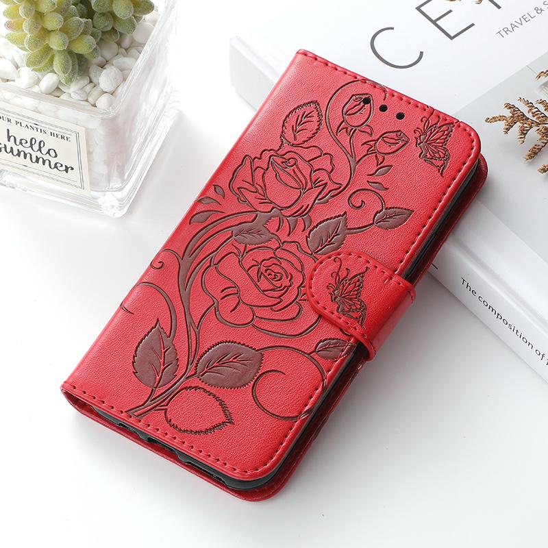 Case For Poco X7 Pro X6 X5 X3 NFC M6 M7 Pro 5G M5S C71 C85 C75 C51 C61 C65 F7 F8 Ultra 3D flower wallet Card Slot Book Cover