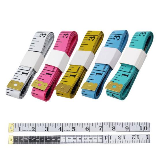 3 шт. 1,5 м/60 дюймов двусторонняя рулетка мини мягкая измерительная лента портативная портняжная швейная ткань лента для измерения веса тела гибкая линейка лента