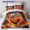 FC Lorient Bedding Quilt Set Quilt Cover Pillowcase Home Decoration Birthday Gift (1 * duvet cover + 2 * pillowcase, without core)