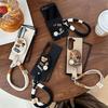 Coffee Bear Smile Airbag Bracket Phone Case for Samsung Zflip6 Flip Fold Pocket2 for Huawei