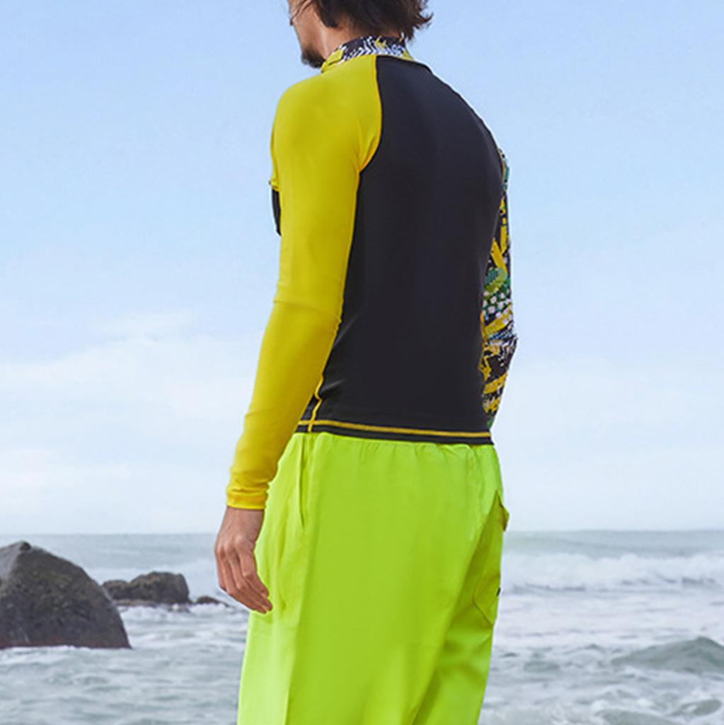 Мужской водолазный костюм, купальник, быстросохнущий купальник с длинными рукавами