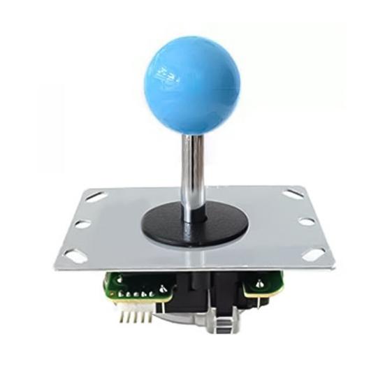 Joystick DIY High Response Non-delayed Arcade Game Fighting Stick Controller with Ball for Players