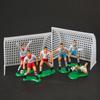 Children's Cartoon Football Team Cake Topper and Field Figurines