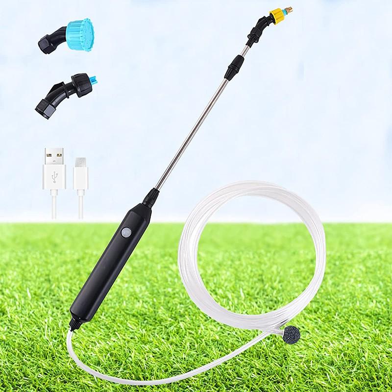 Портативный садовый электрический водяной пистолет высокого давления, распылитель, распылитель, горшок для полива цветов, полива овощей, опрыскивания, орошения сада